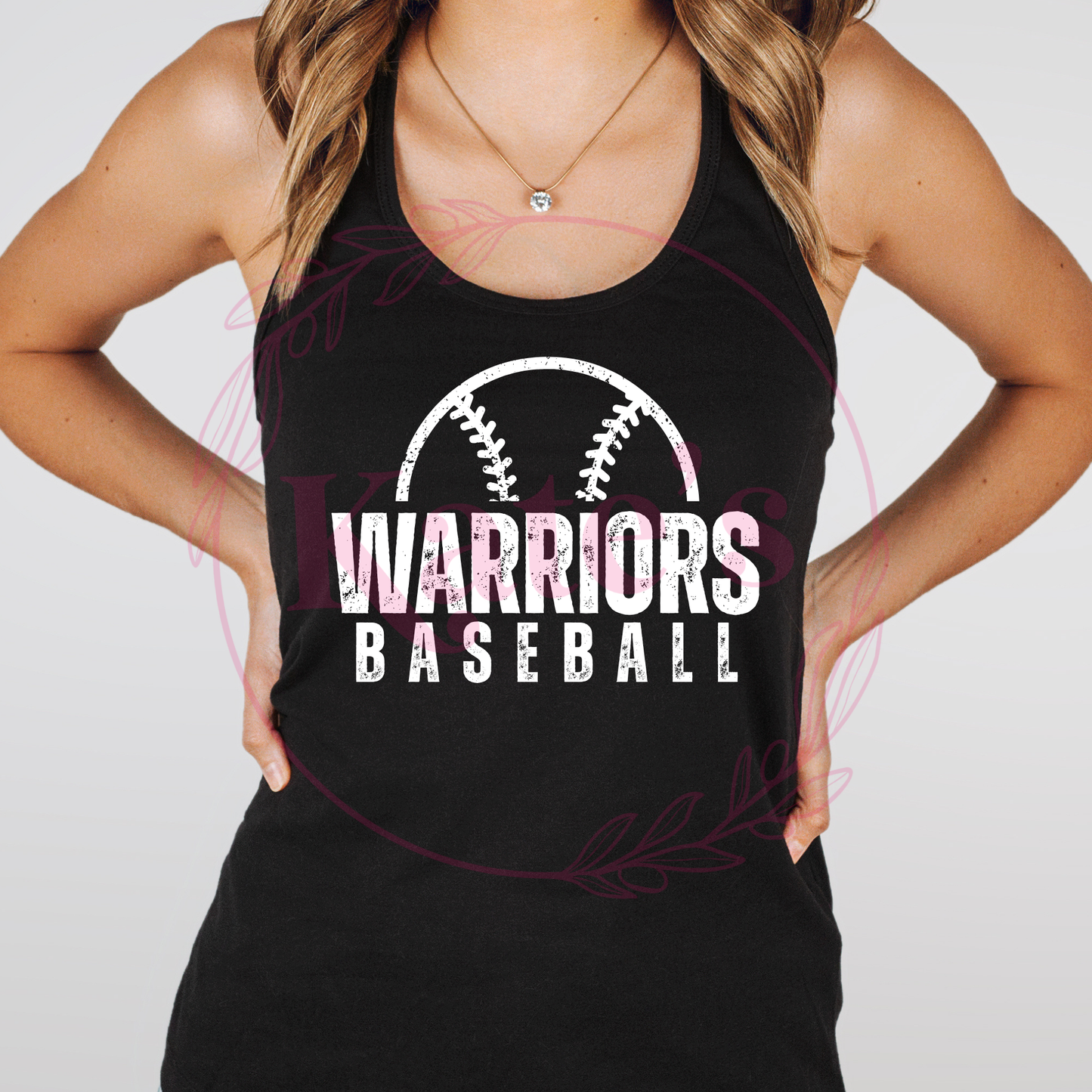 Warriors Baseball Tank Top