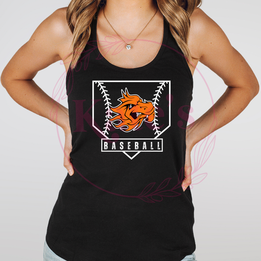 Dragons Homeplate Tank Top