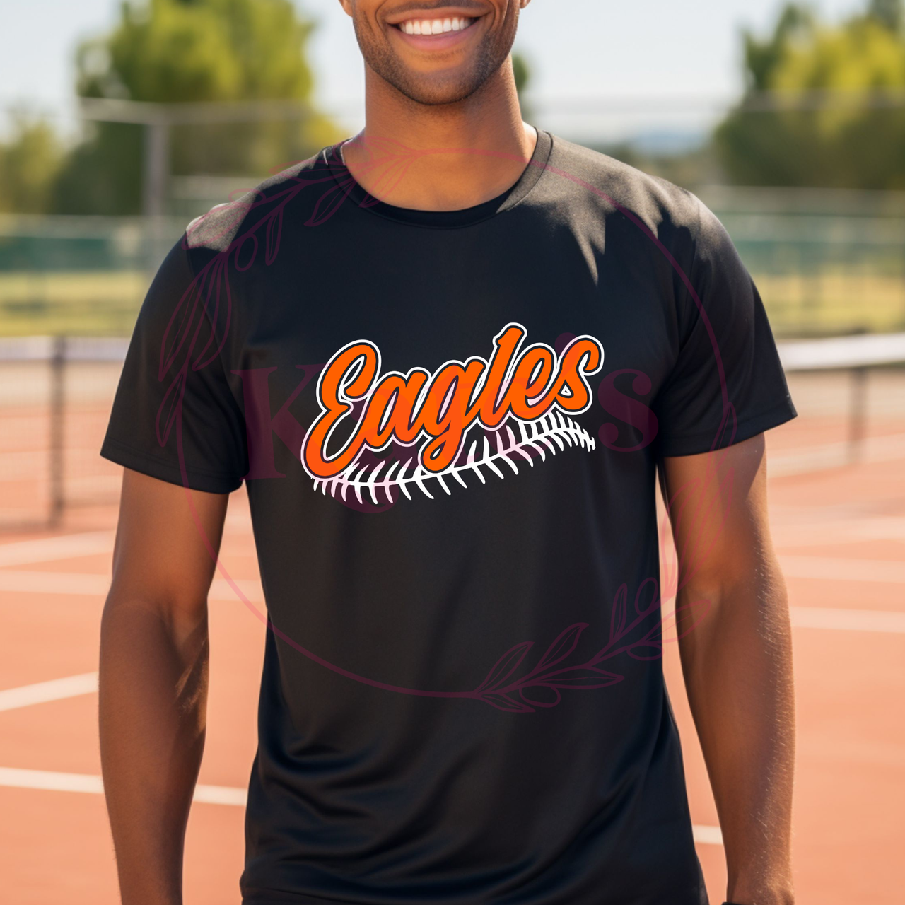 Eagles Laces Dri Fit T-Shirt