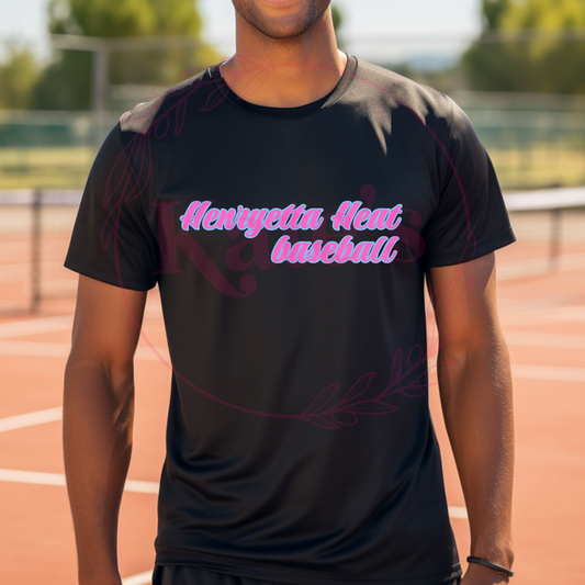 Henryetta Heat Baseball Dri Fit T-Shirt