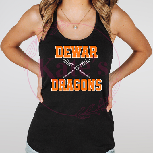 Dewar Dragons Baseball Tank Top