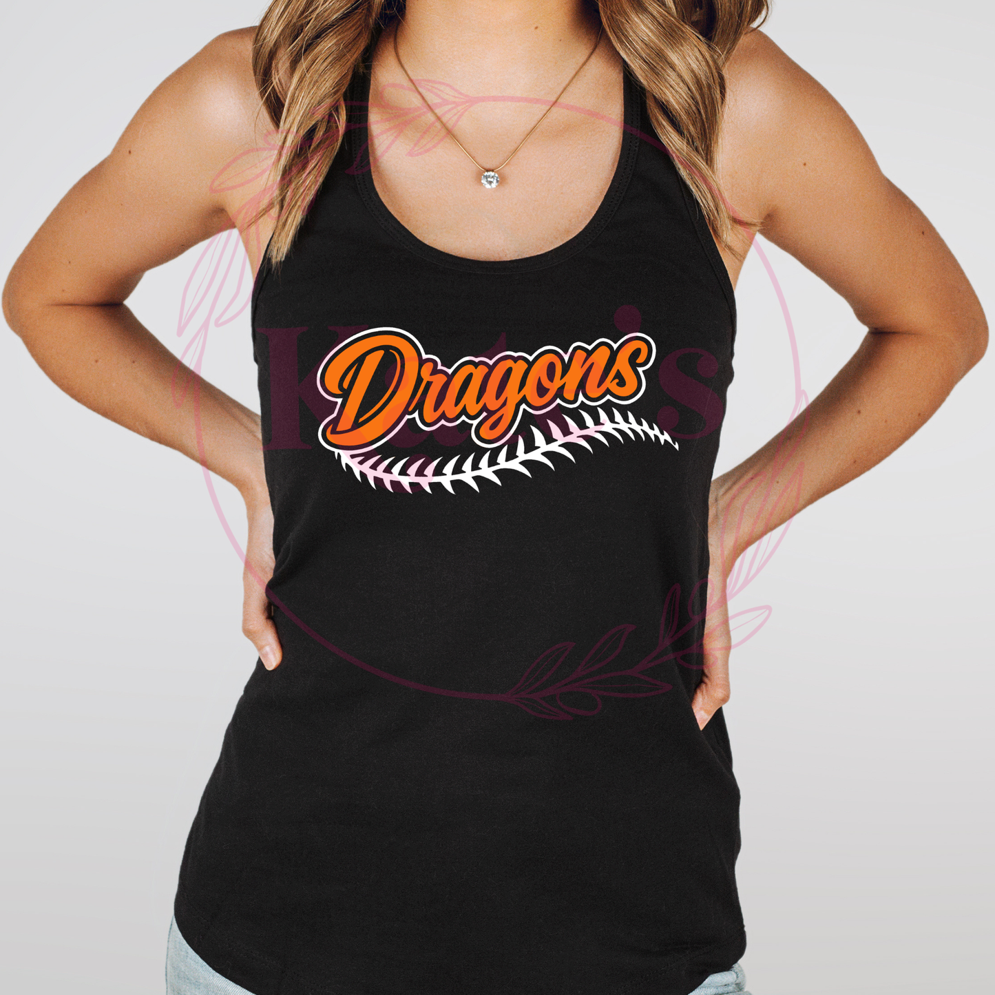 Dragons Laces Tank Top