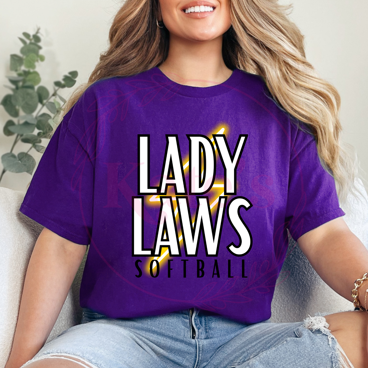 Lady Laws Lighting Bolt Shirt