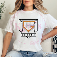 Glitter Hitters Homeplate Shirts