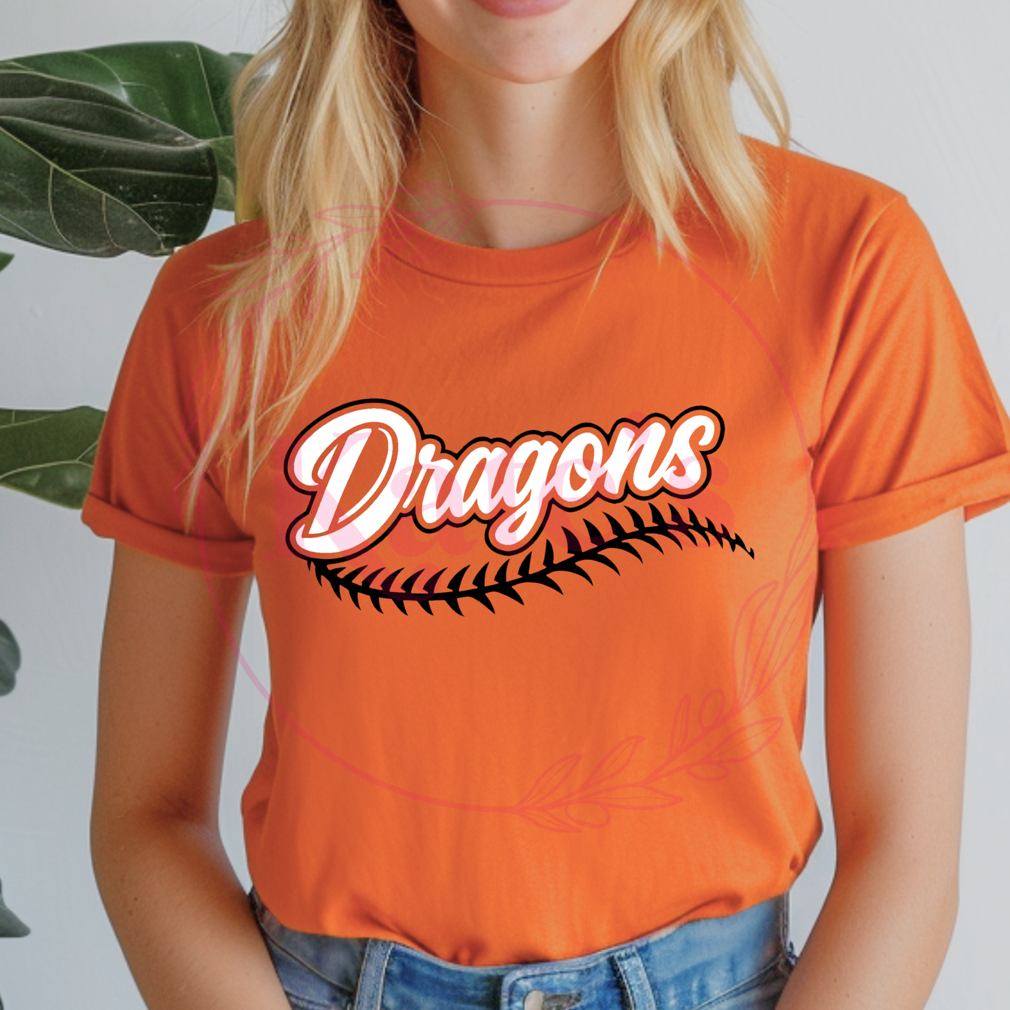 Dragons Laces Baseball Shirts
