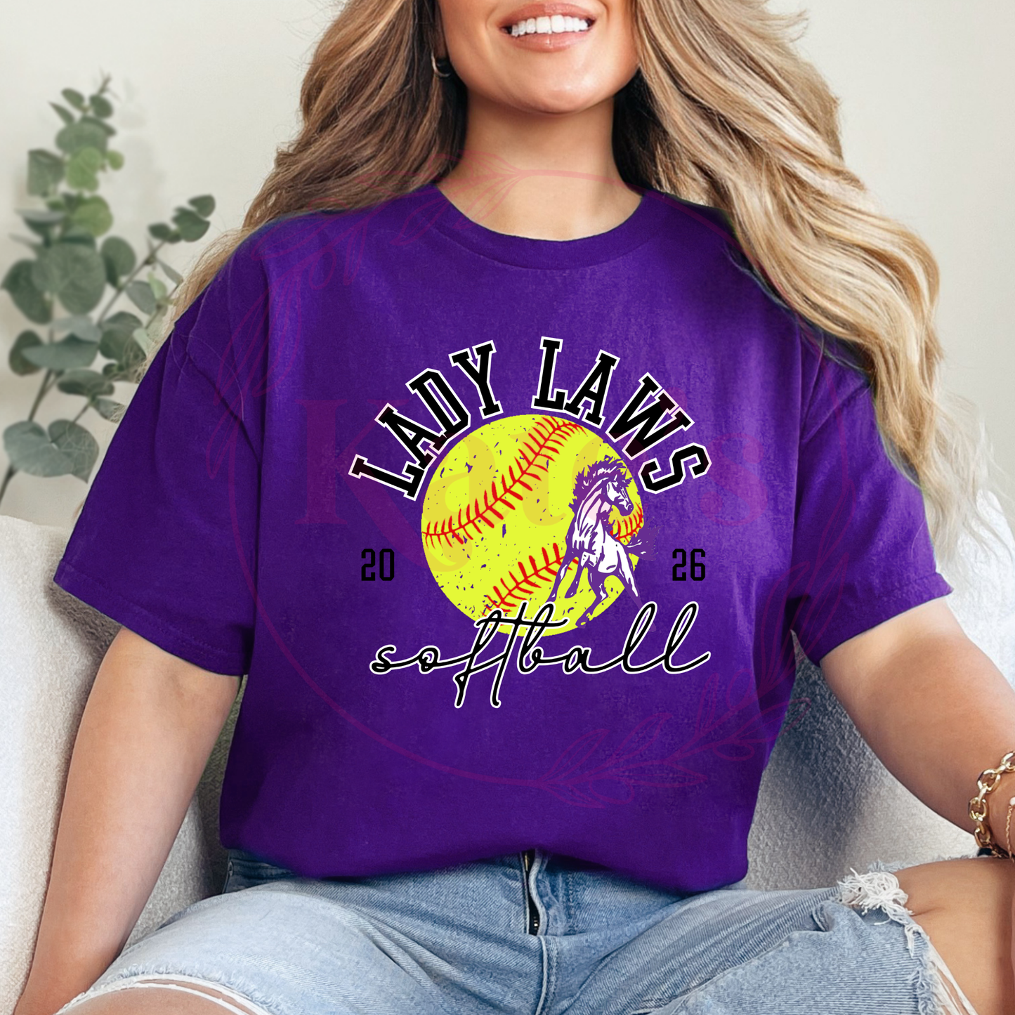 Lady Laws Softball Shirt