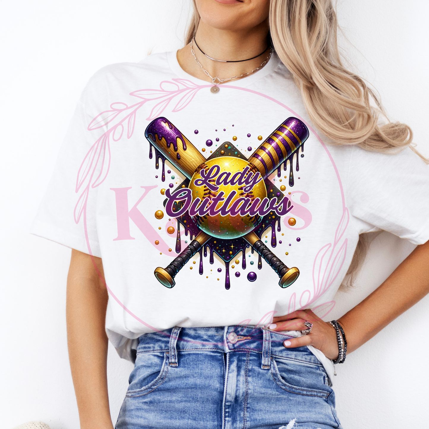 Lady Outlaws Logo Shirt