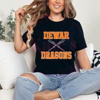 Dewar Dragons Baseball Shirts