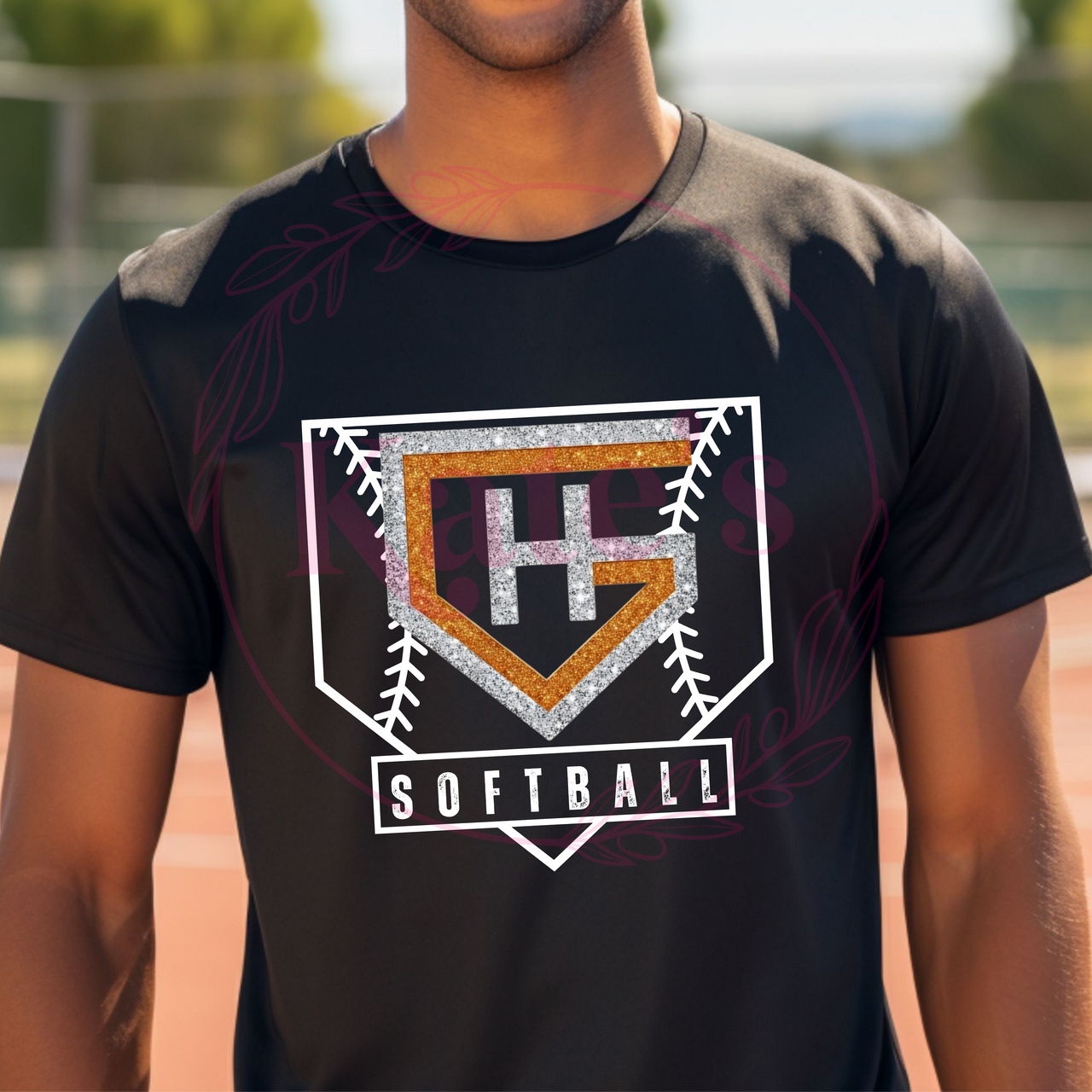 Glitter Hitters Homeplate Dri Fit T-Shirt