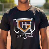 Glitter Hitters Homeplate Dri Fit T-Shirt