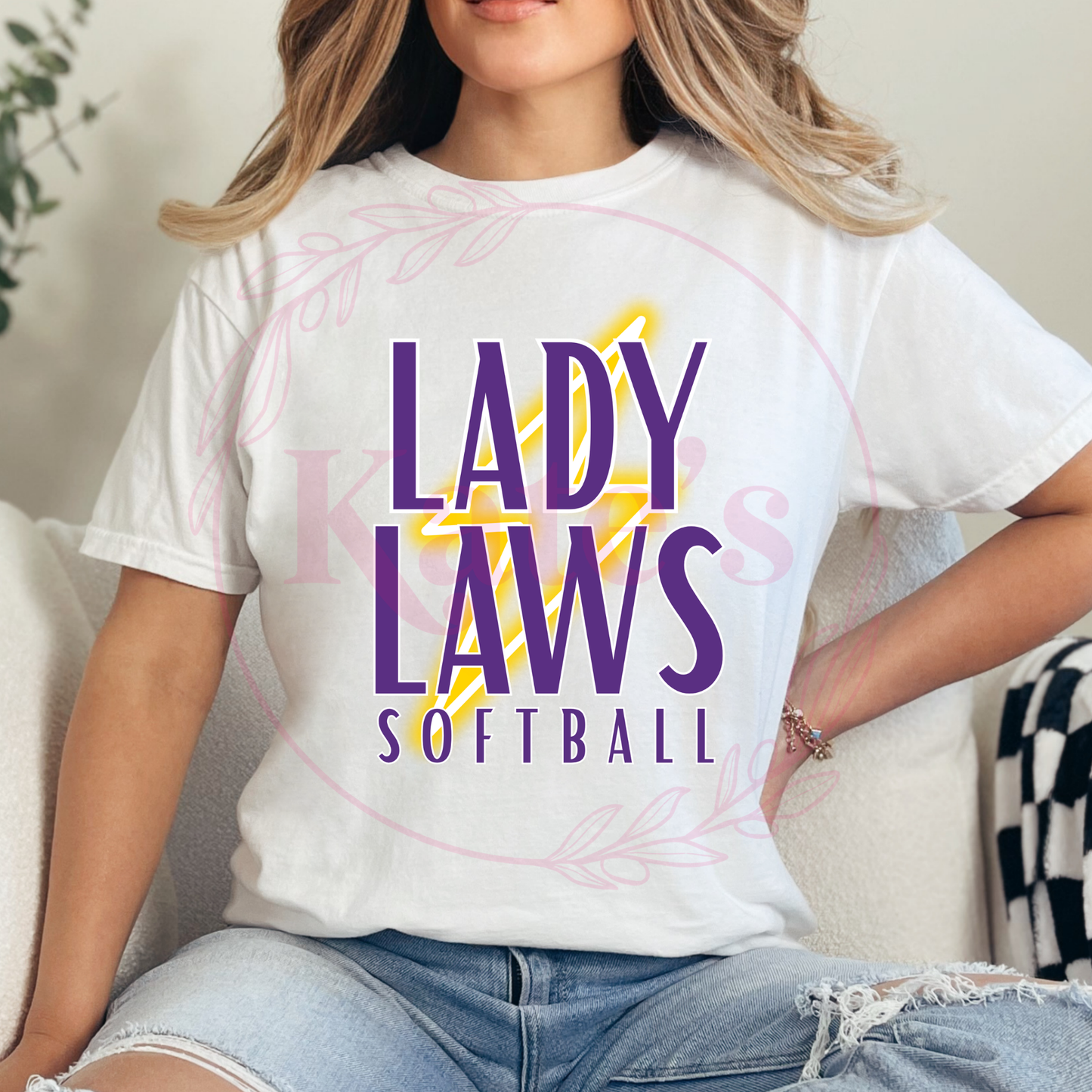 Lady Laws Lighting Bolt Shirt