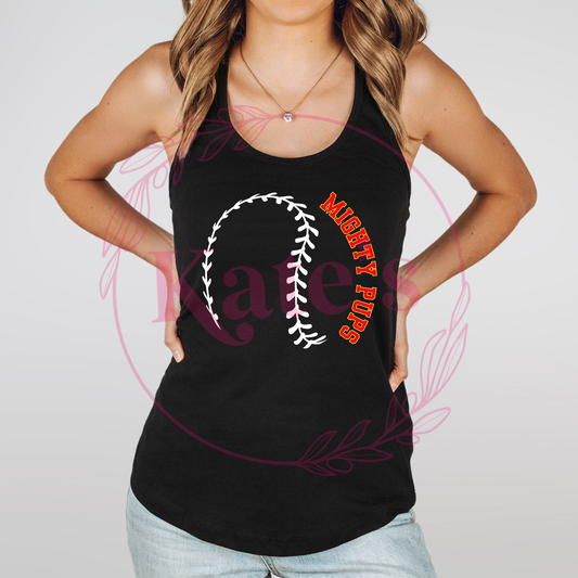 Mighty Pups Laces Tank Top
