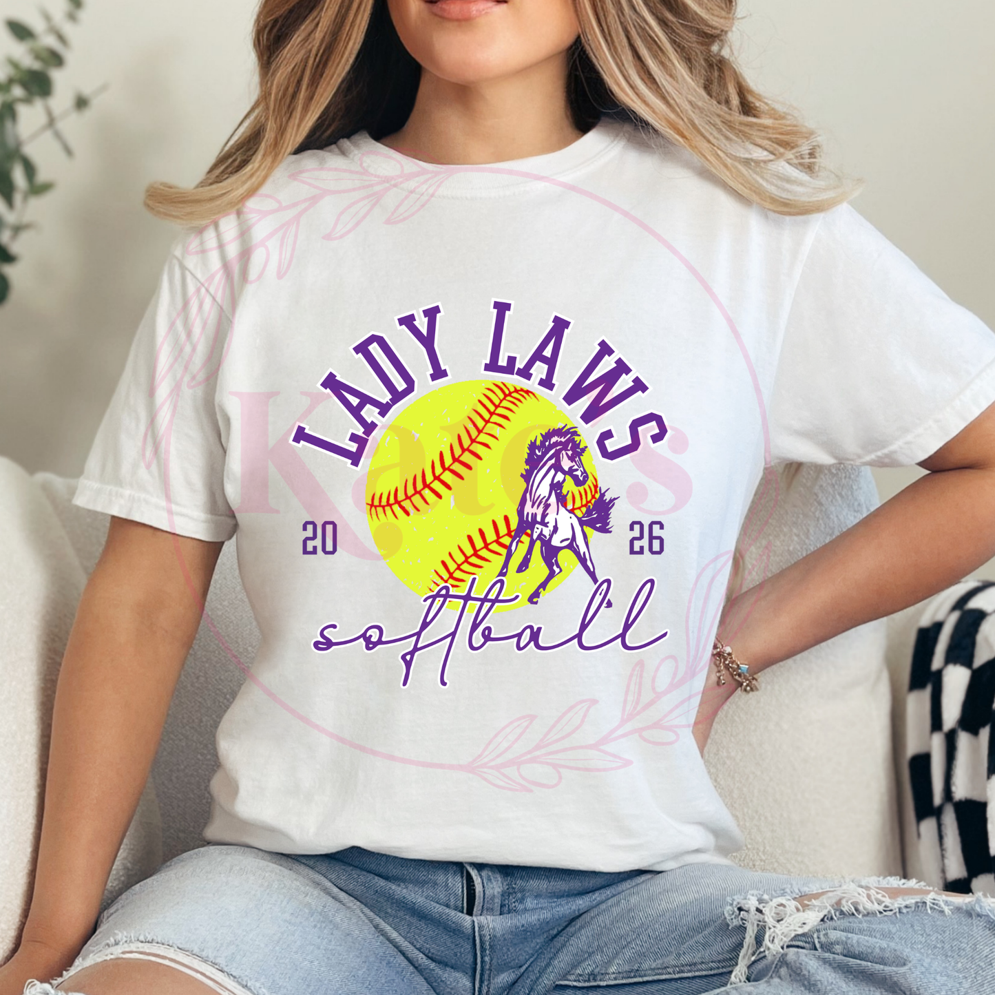 Lady Laws Softball Shirt