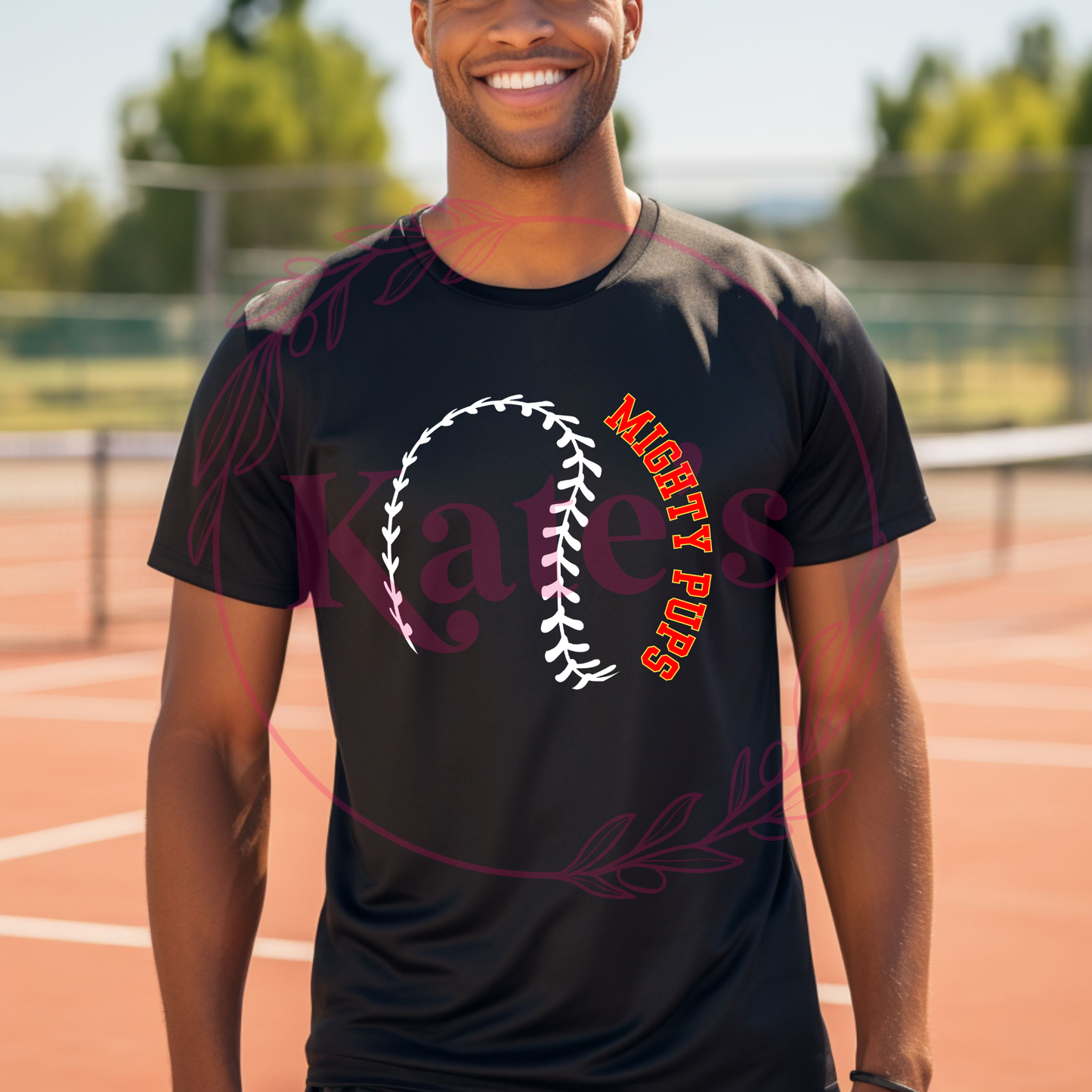 Mighty Pups Laces Dri Fit T-Shirt