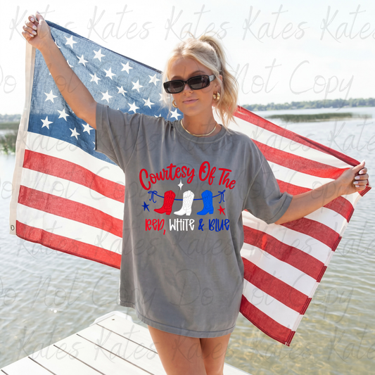 Courtesy of the Red, White, and Blue T-Shirt