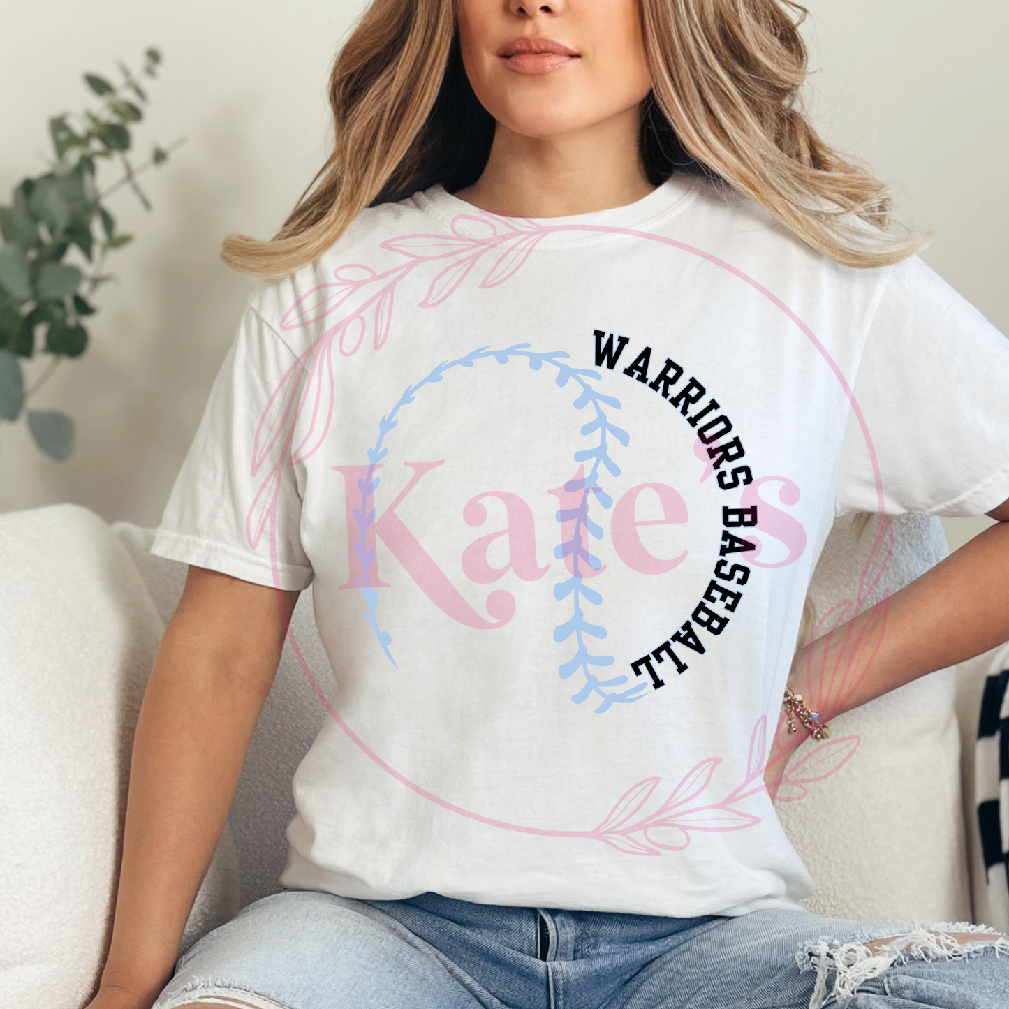 Warriors Baseball Laces Shirts