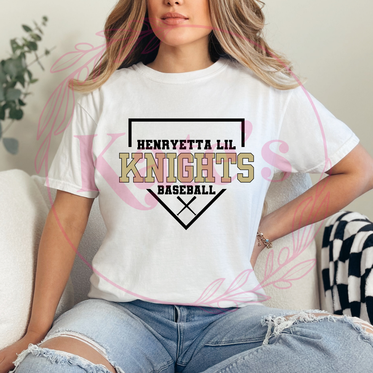 Henryetta Lil Knights Baseball Shirts