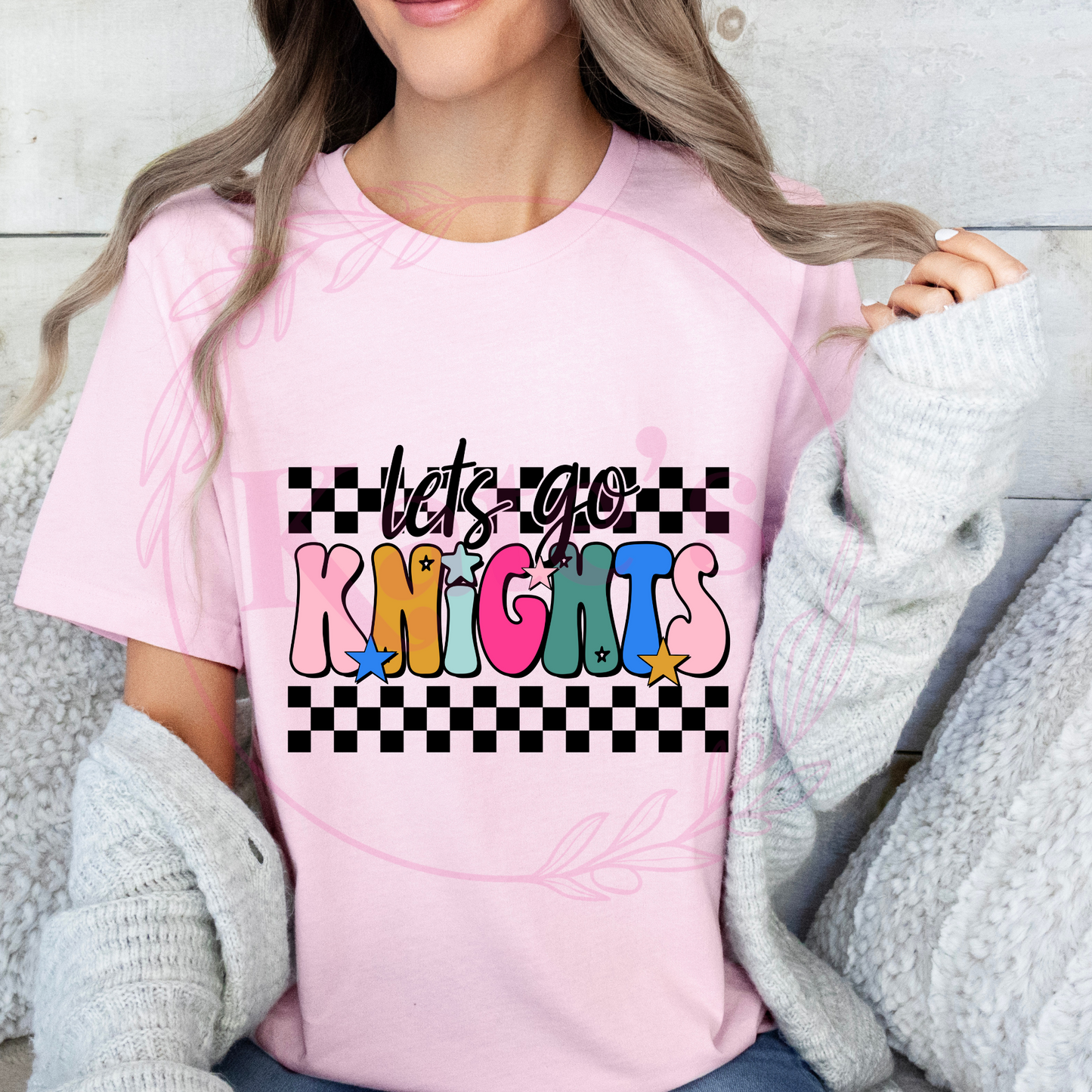 Lets Go Knights Tee