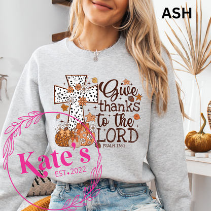 Give Thanks To The Lord Shirt