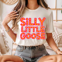 Orange Silly Little Goose T-Shirt