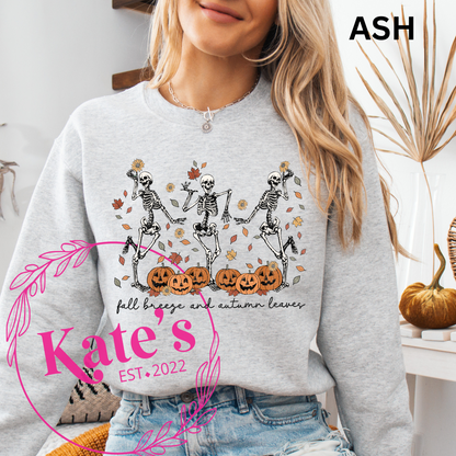 Autumn Leaves and Fall Breeze Shirt