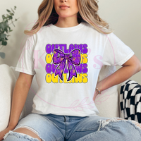 Outlaws Stacked w/ Bow Spirit Shirt