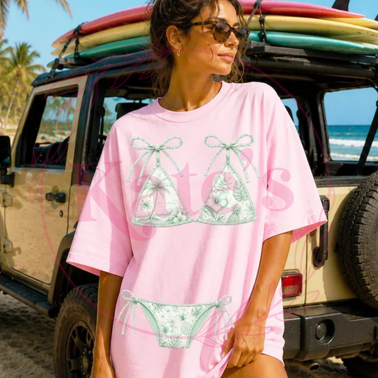 Green Bikini Comfort Colors T-Shirt