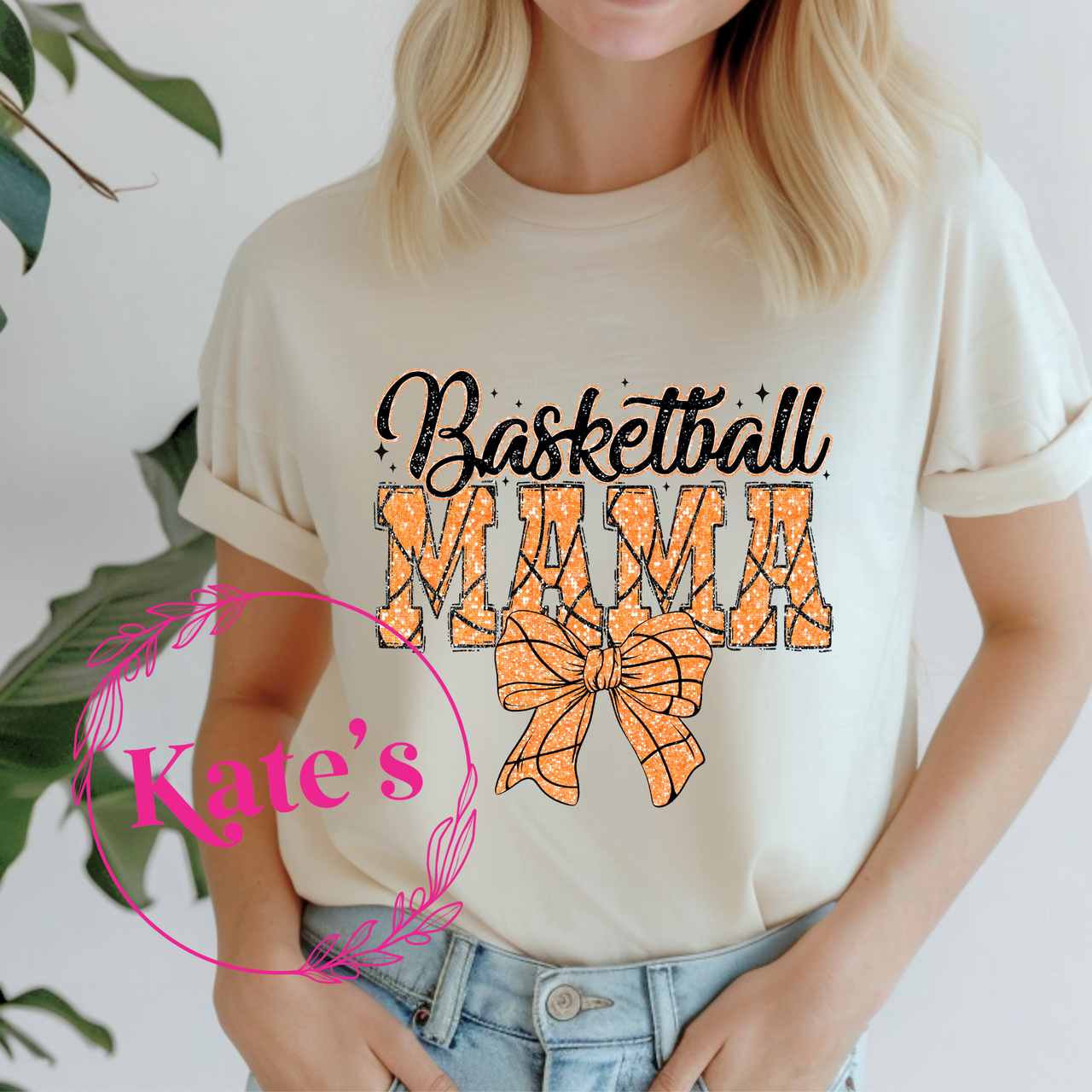 Basketball Mama Bow Shirt