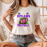 Outlaws Football T-Shirt