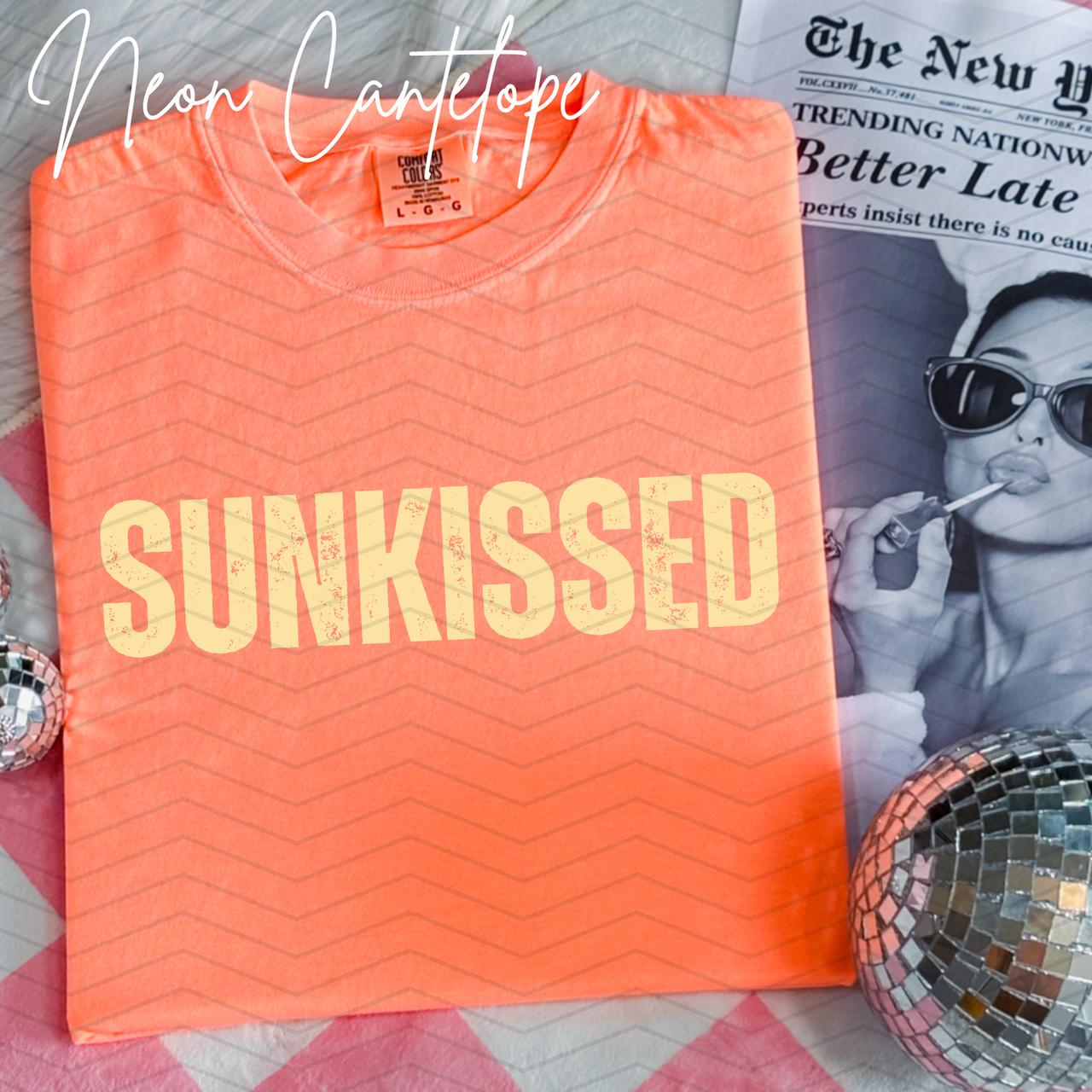 Sunkissed Comfort Colors Tee