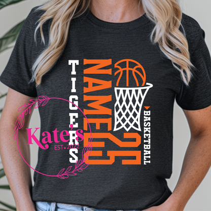 Custom Tigers Basketball Shirt