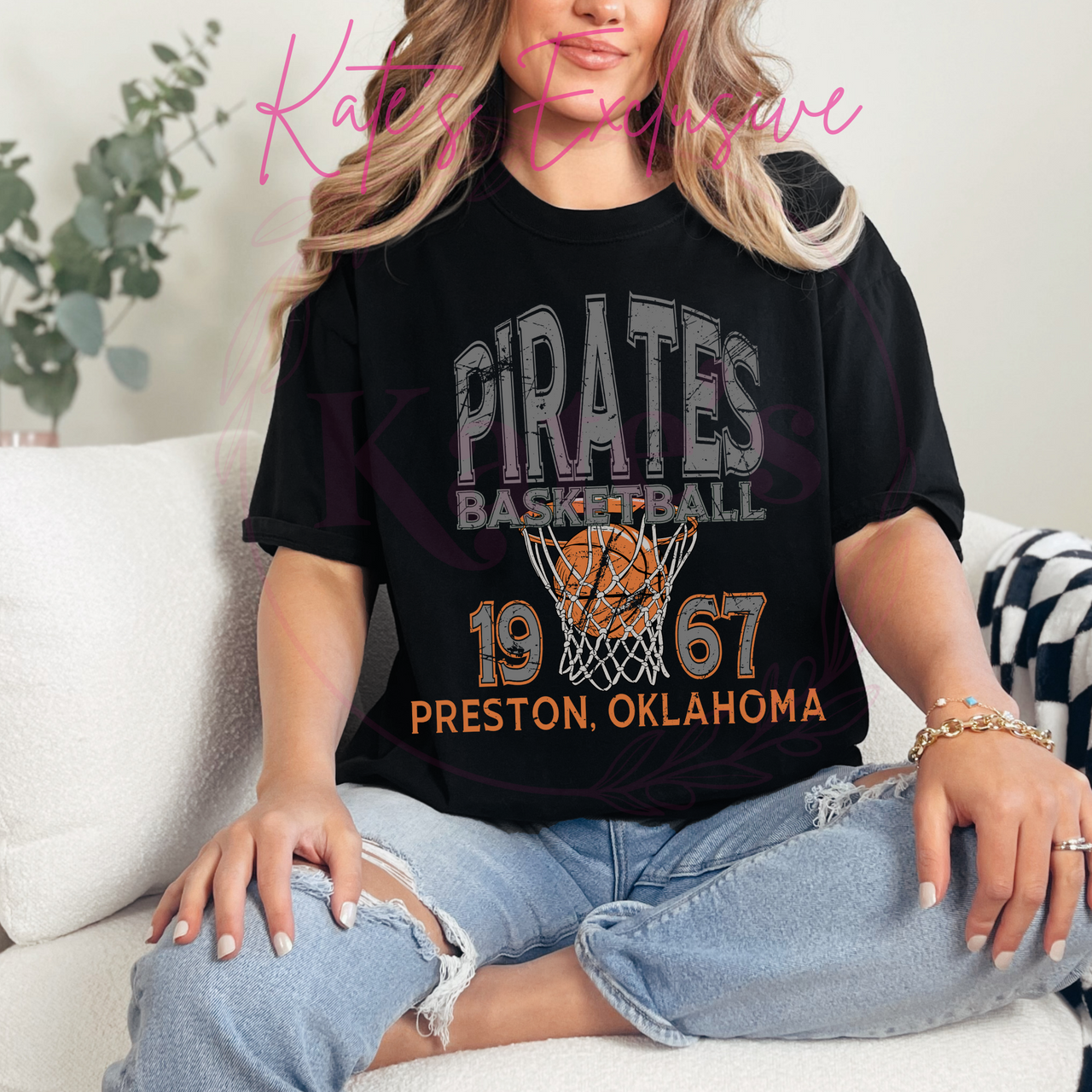 Pirates Vintage Basketball Shirt