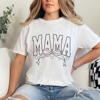 Mama Bow Comfort Colors T-Shirt