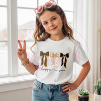 Happy New Years Bow Shirt