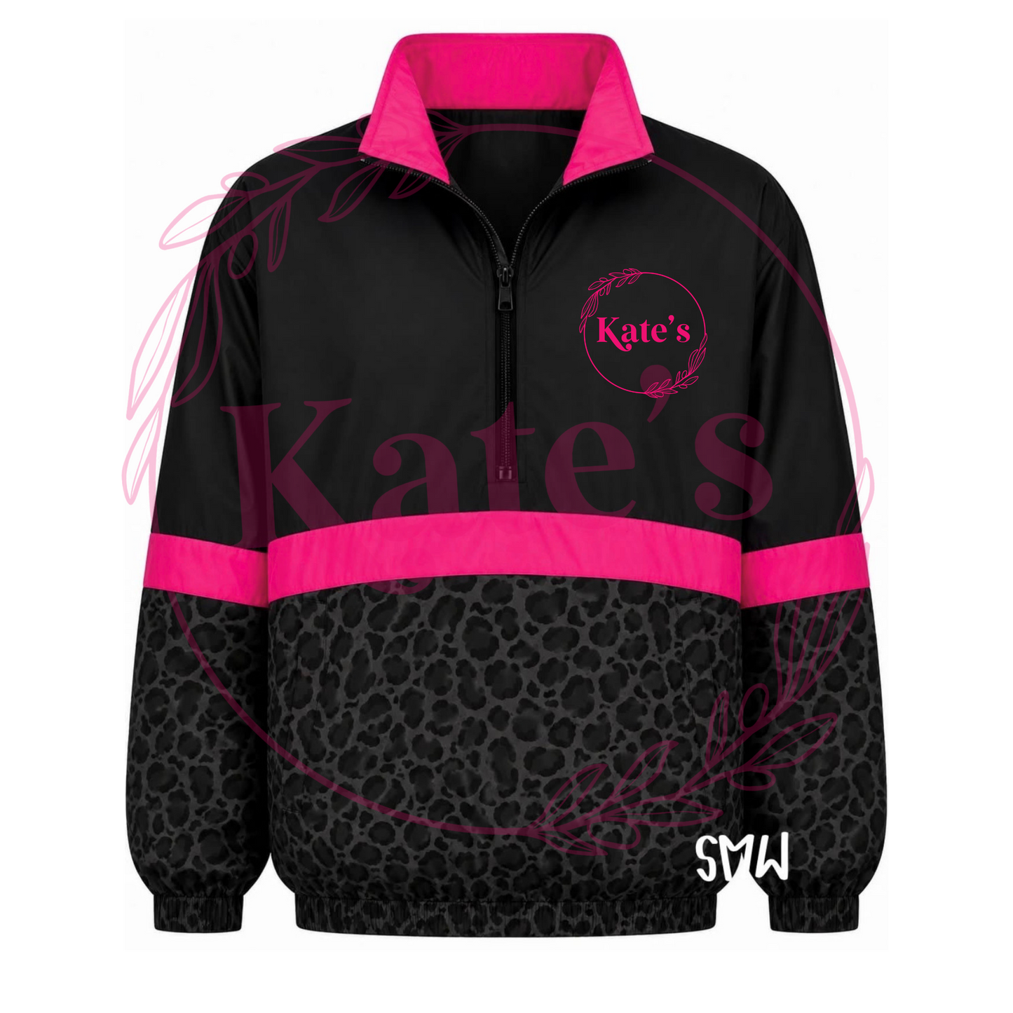 Dark Leopard Mascot Scuba Pullover