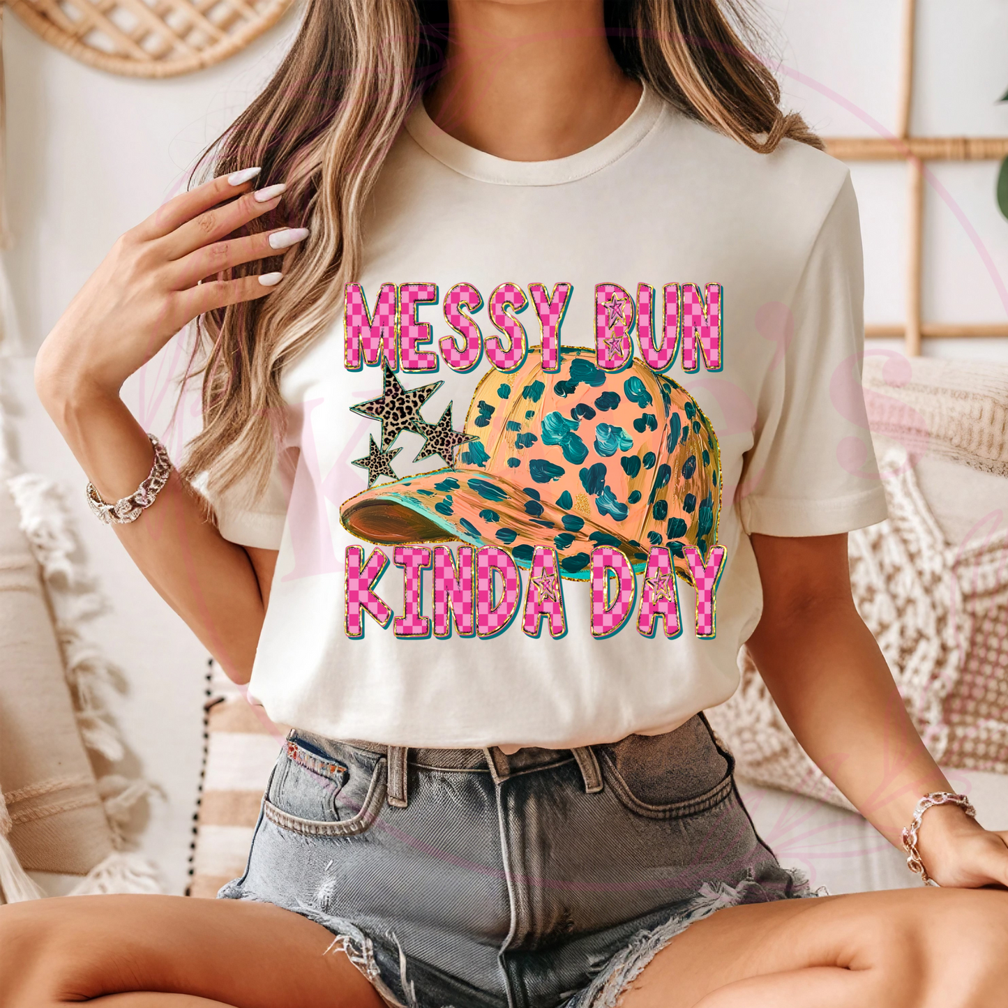 Messy Bun T-Shirt