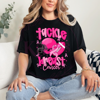 Tackle Breast Cancer Pink Out Shirt