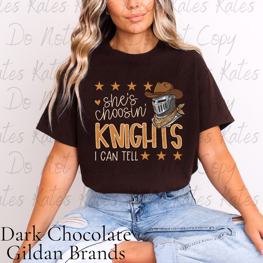 She's Choosin' Custom Mascot Kids T-Shirts