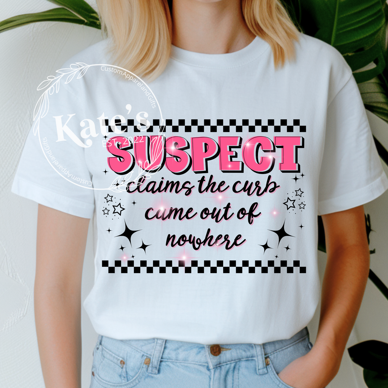 Suspect Claims The Curb Came Out Of Nowhere Shirt