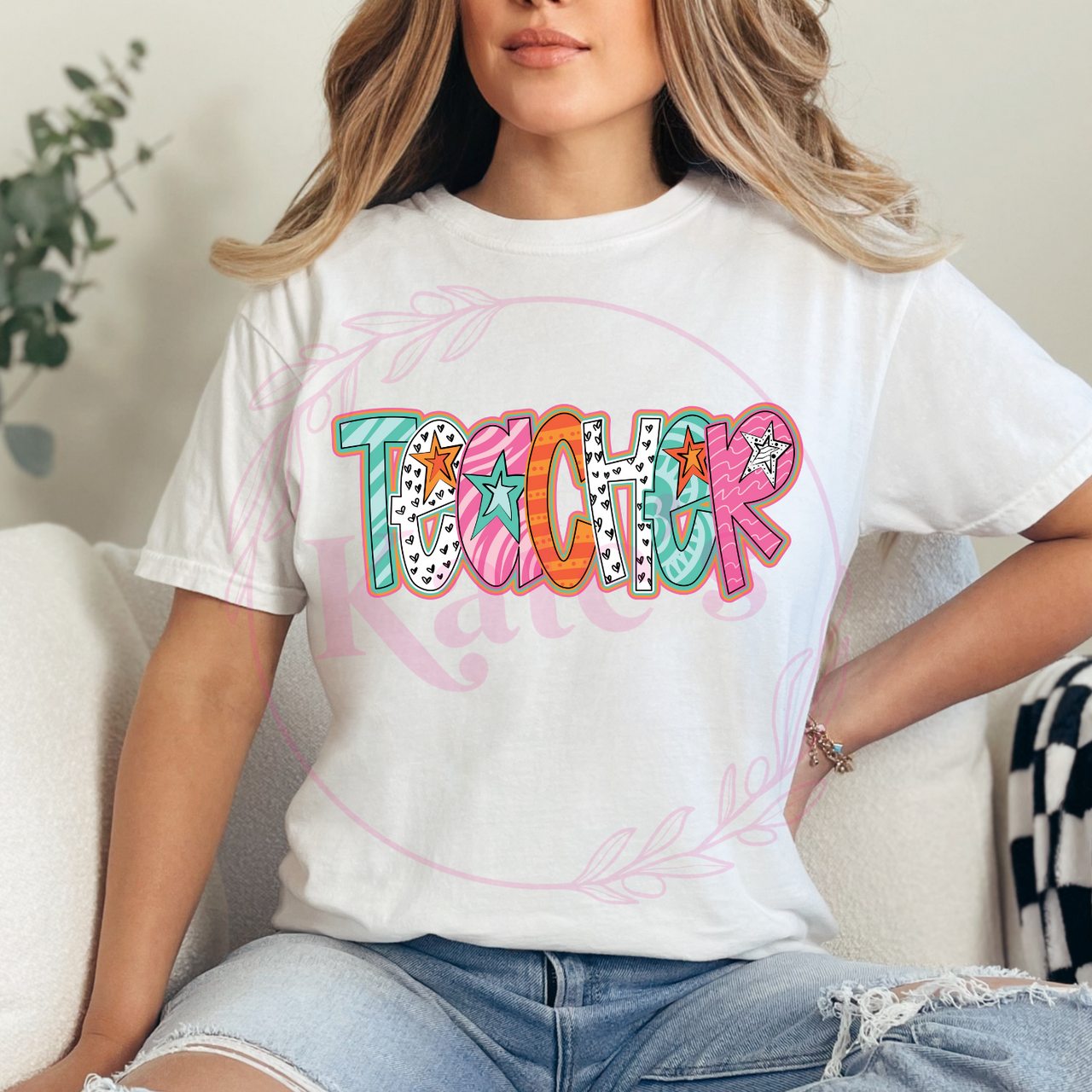 Retro Teacher T-Shirt