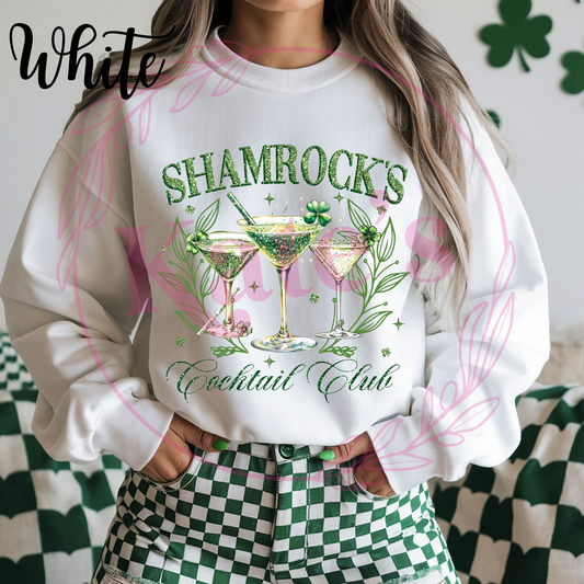 Shamrocks Cocktail Club Sweatshirt