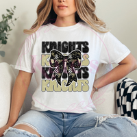 Knights Stacked w/ Bow Spirit Shirt