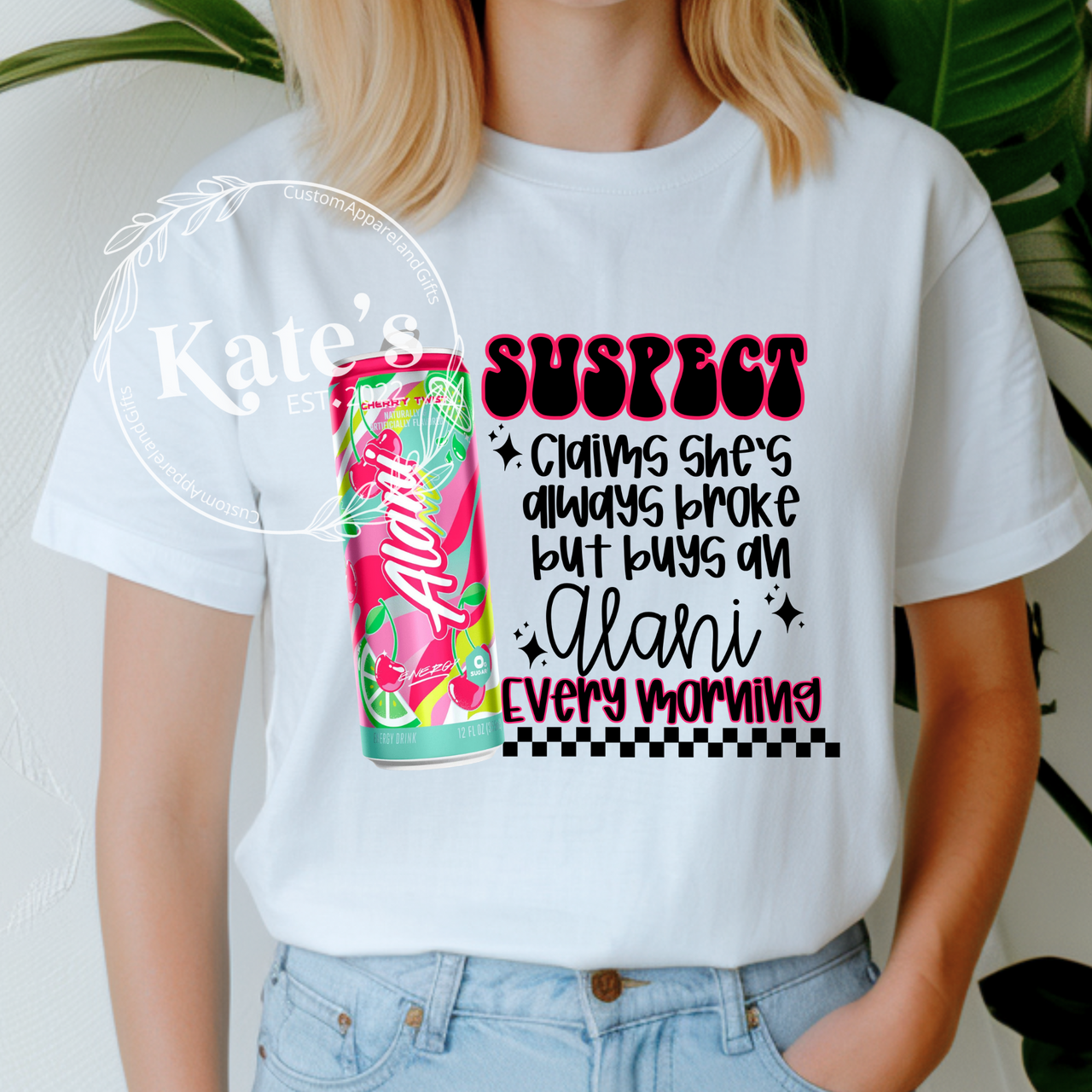 Suspect Claims She's Broke Shirt
