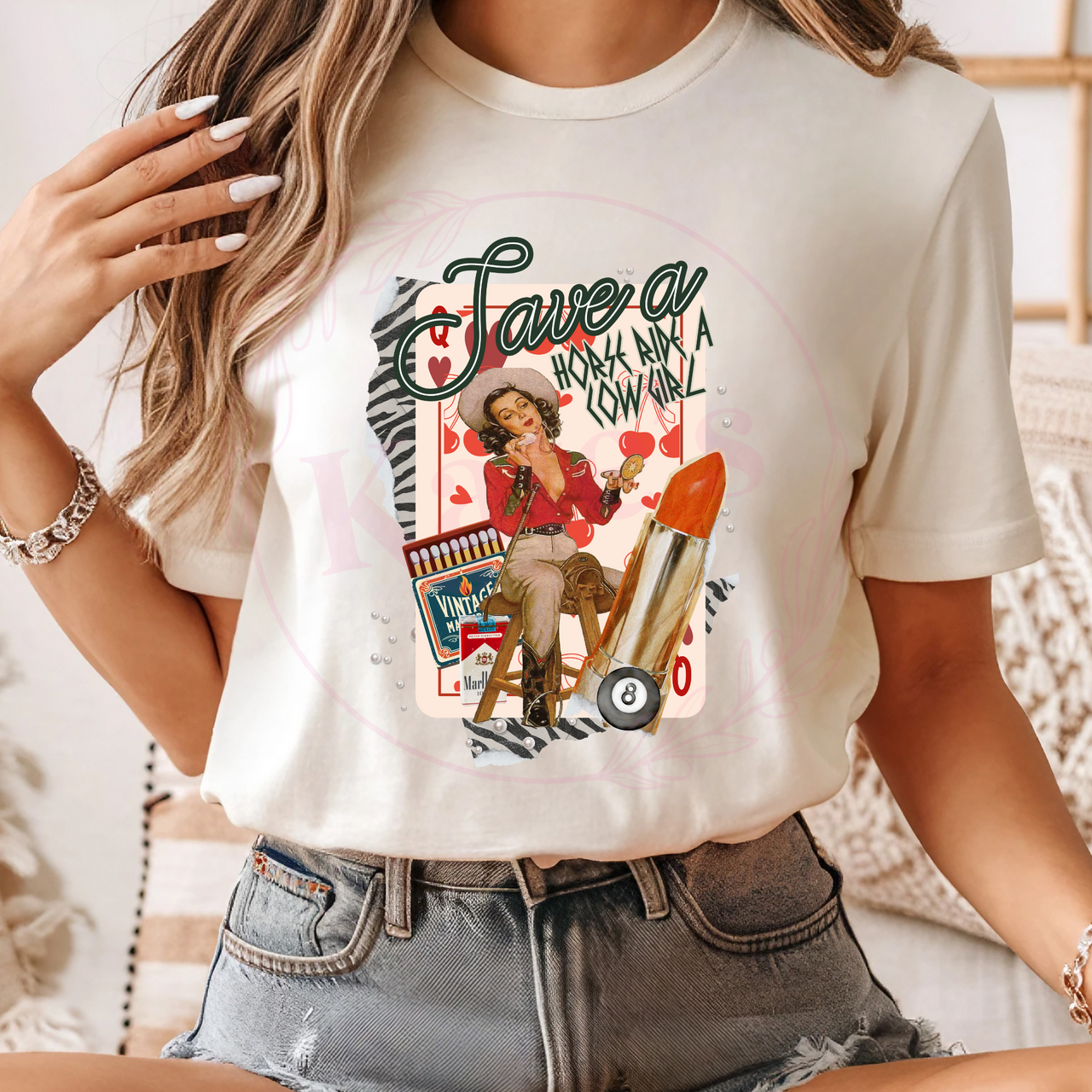 Save A Horse Ride A Cowgirl Shirt