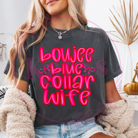 Boujee Blue Collar Wife Tee