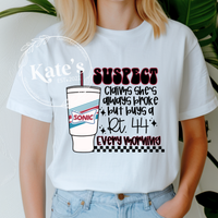 Suspect Claims She's Broke RT. 44 Shirt