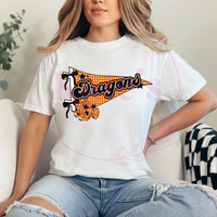 Dragon Pennant School Spirit Shirt