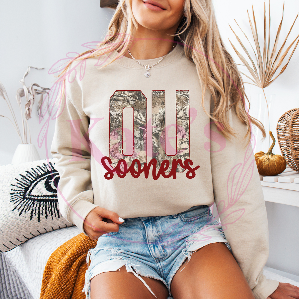 Camo Sooners Shirt