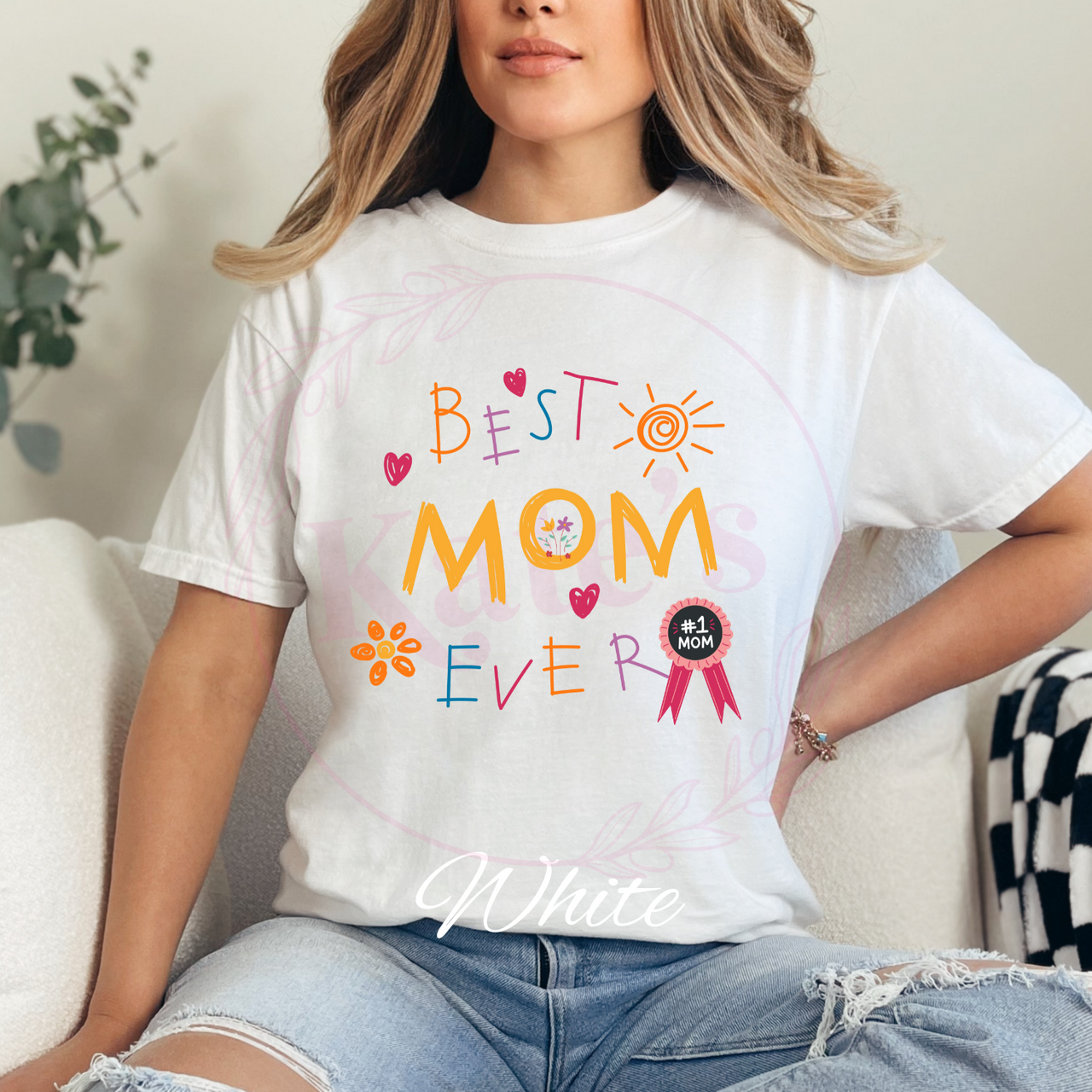 Best Mom Ever Comfort Colors T-Shirt