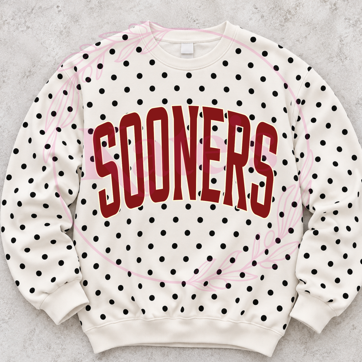 Custom Polka Dot Sweatshirts *PRE-ORDER*